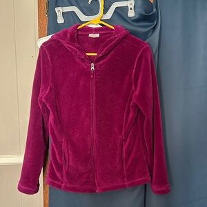 Danskin Fuchsia Fleece Jacket